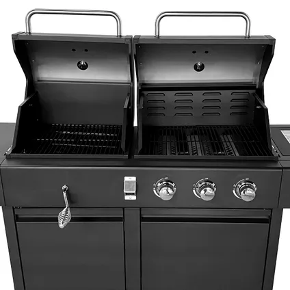 Barbecue À Gaz Et À Charbon Central Park Compac Brandon – 12kW (2)