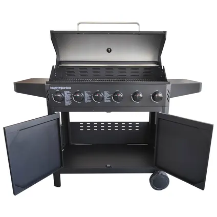 Barbecue Au Gaz Happy Garden Izalco 6 Brûleurs 15kw (3)