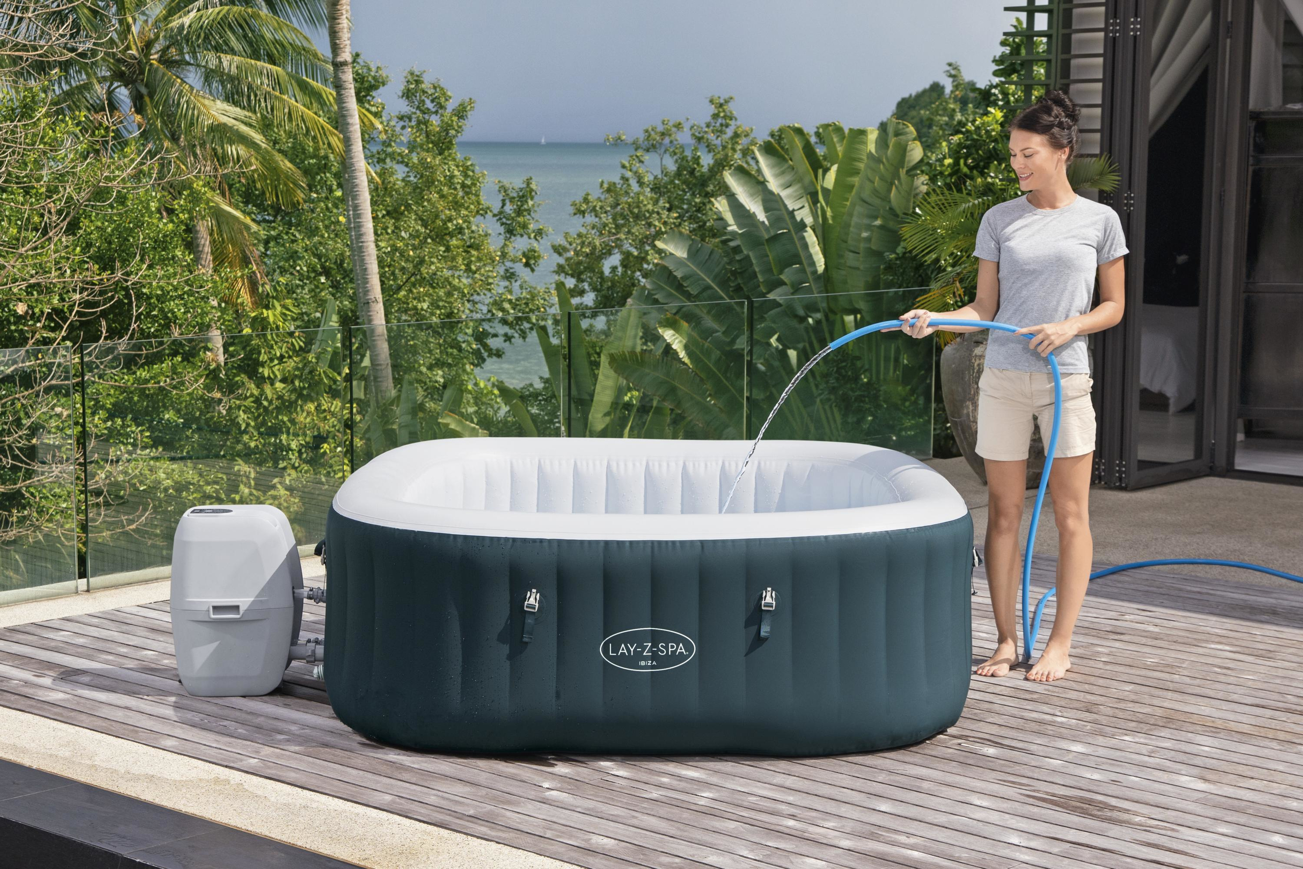 Bestway® Spa Gonflable Lay-z-spa Ibiza - 180 X 180 X 66 Cm (6)