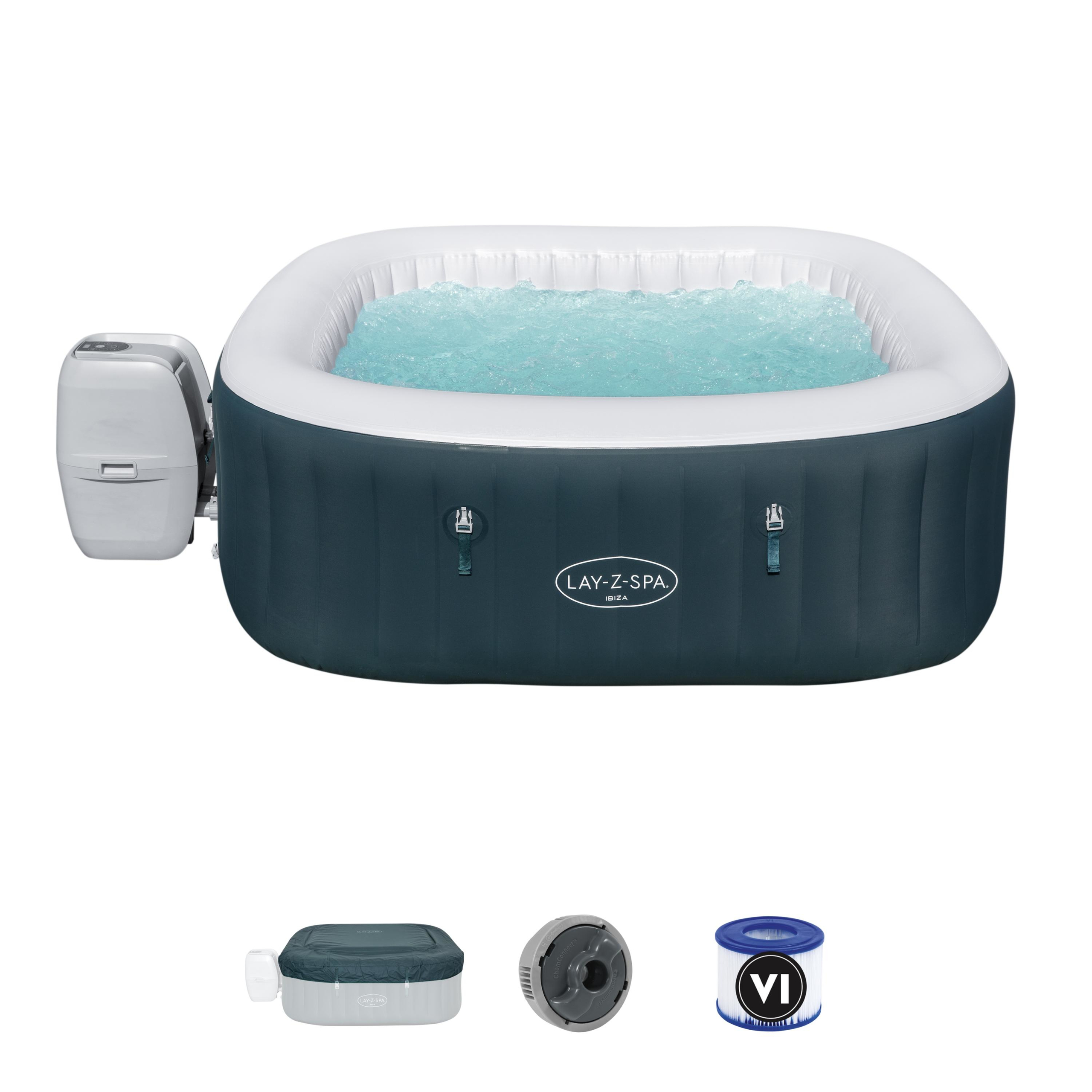Bestway® Spa Gonflable Lay-z-spa Ibiza - 180 X 180 X 66 Cm (9)
